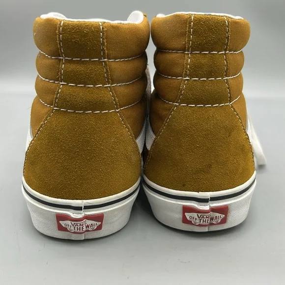 Vans Sk8-Hi Golden Brown/True White men’s sz 11 - Picture 4 of 6